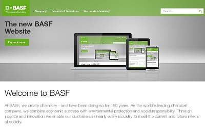 BASF представи нов корпоративен сайт BASF представи нов корпоративен сайт