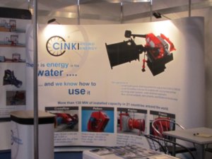 CINK Hydro Energy представи 2-камерни проточни турбини на ЕЕ & ВЕ изложението