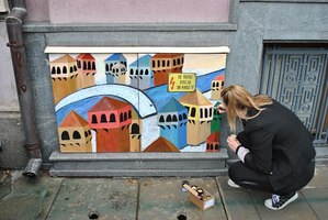 100 ел. табла на ЧЕЗ станаха произведения на изкуството