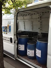 Мобилен пункт за разделно събиране на опасни отпадъци в четири столични района